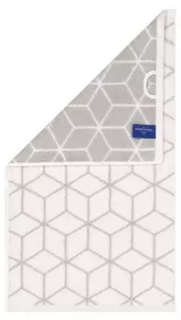 Гостевое полотенце Villeroy & Boch Гостевое полотенце Villeroy & Boch Carr 1er Pack, 50x5x30 см цвет wei/hellgrau