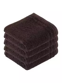 Гостевое полотенце Vossen, цвет dark brown