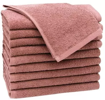 Гостевое полотенце Zollner 00000086 10 шт, 30x1x50 см, старый розовый