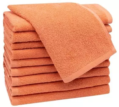 Гостевое полотенце Zollner 00000086 10 шт, 30x1x50 см, оранжевый