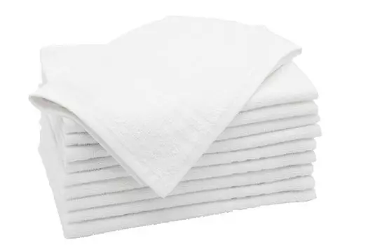 Гостевое полотенце Zollner 00000456 10 шт, 50x1x30 см, белый