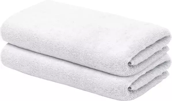 Гостевые полотенца LOOKS by Wolfgang Joop "LOOKS", (2 шт.), с вышитым логотипом 30х50 см (2 шт.), белый