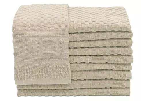 Гостевые полотенца набор Zollner, светло-коричневый