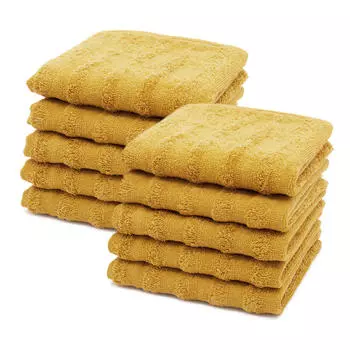 Гостевые полотенца набор Zollner, желтый