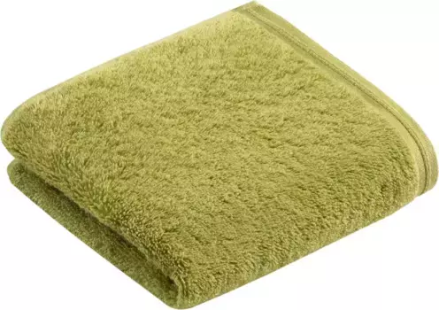 Гостевые полотенца Vossen "Vegan Life", (3 шт.), в наборе, 100% веган 40х60 см (3 шт.), цвет avocado