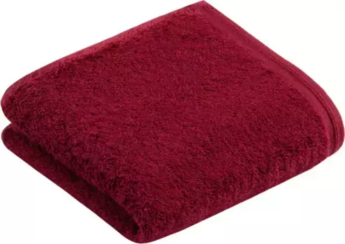 Гостевые полотенца Vossen "Vegan Life", (3 шт.), в наборе, 100% веган 40х60 см (3 шт.), цвет rubin