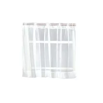 Гостиная Кухня Короткое окно Тюль Кофейная занавеска Панель Балдахин Украшения Размеры: 110 х 150 см Stuttg, мультиколор