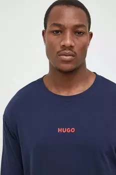 Гостиная с длинными рукавами Hugo, темно-синий