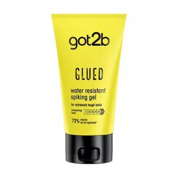 Got2B клееный водостойкий шипованный гель для укладки волос Got2Be, 150 мл