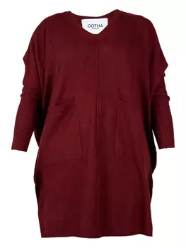 Gotha кашемировый свитер, красный