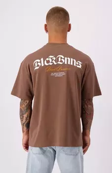 Готическая футболка Black Bananas, коричневый