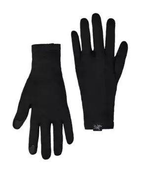Готические перчатки Arc'Teryx, черный