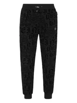 Готические спортивные штаны Philipp Plein, черный