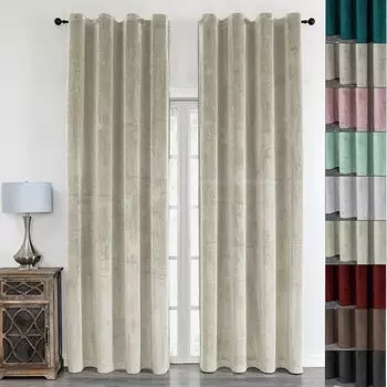 Готовая оконная штора из вуали с лентой плиссе ЛБ-80, 150х300 см. Cleanlevel EST 2016, бежевый