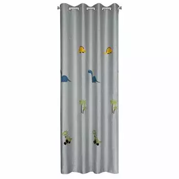 Готовая штора 140х250 Хания розовый Eurofirany, серебро