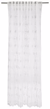 Готовая штора флорентина полупрозрачная Landscape, бежевый