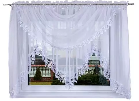 Готовая штора GALICJA 400x180 ШЕРСТЬ штора 180 Sonstige, белый