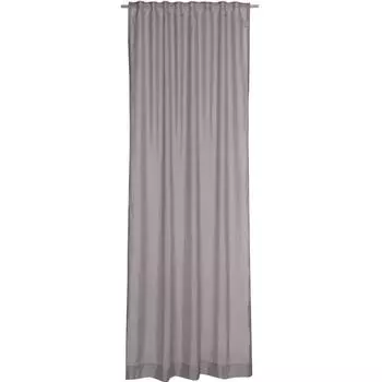 Готовая штора из легкого полиэстера твердый полупрозрачный Schner Wohnen, серый