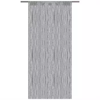 Готовая штора из вуали современная штора для гостиной и кухни LB-223, 150х400 см. Bestlivings, серый