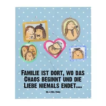 Готовая штора ЭЛПИДИЯ 350х150 белый Mr. & Mrs. Panda, синий