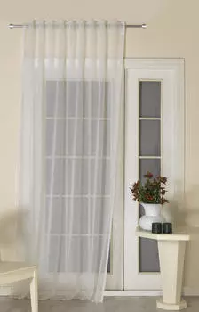 Готовая штора перау полупрозрачная Esposa, белый