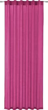 Готовая штора рами полупрозрачная 135/245 см Ambiente, красный