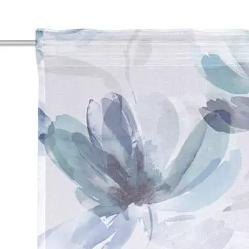 Готовая штора rovinia полупрозрачная Esposa, голубой