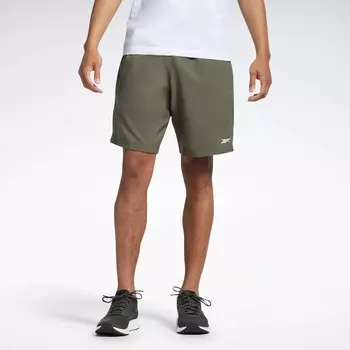 Готовые шорты для тренировок Reebok, цвет Army Green