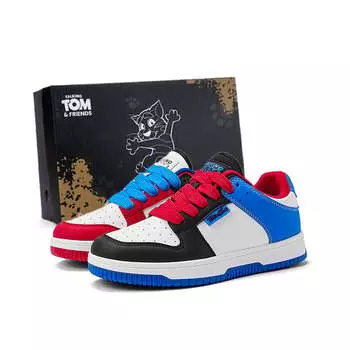 ГОВОРЯЩИЙ ТОМ Обувь для скейтбординга унисекс Talking Tom, Black / White - Panda