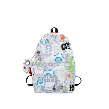 GOX Нейлоновый рюкзак унисекс, обычный, синий с белым/оранжевый с белым/черный