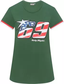 GP-Racing 69 Nicky Hayden Дамская футболка,