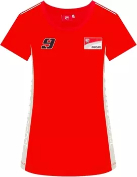 Футболка GP-Racing Ducati 9 Contrast Sides женская, красный