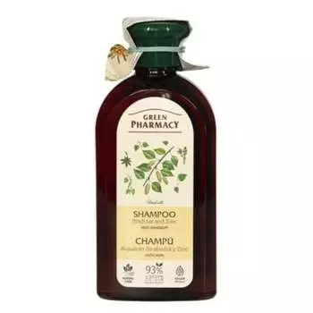 Gr?ne Apotheke Шампунь против перхоти с цинком и березовой мазью 350мл, Elfa Pharm