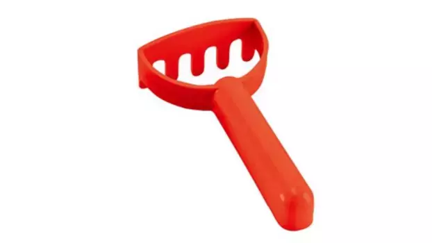 Грабли детские, красные