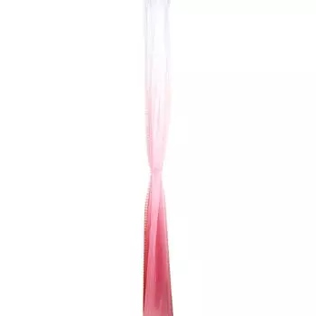 Градиент цвета прозрачный тюль оконная занавеска драпировка спальня балкон украшение дома-фиолетовый Stuttg, розовый