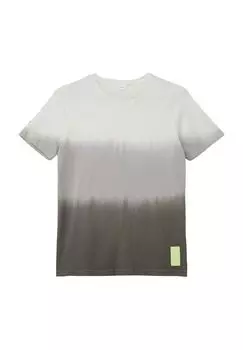 Градиентная футболка детская s.Oliver, цвет Grey Black