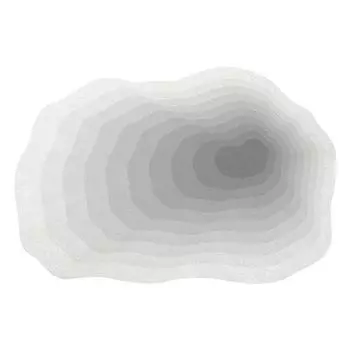 Градиентный ковер, напольный коврик, нескользящий, легко чистящийся, быстросохнущий коврик для ванной для дома, ванной комнаты, кухни, серый Stuttg