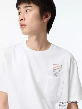 Графическая футболка peace for all джейсон полан Uniqlo, белый