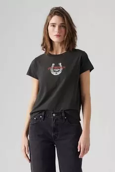 Графическая футболка свободного кроя Levi'S, черный