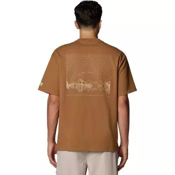 Графическая футболка Wallowa Columbia, коричневый