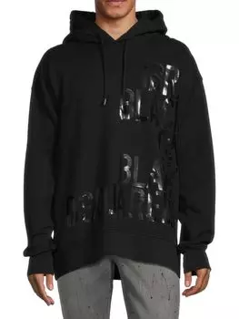Графическая толстовка с капюшоном Dsquared2, черный
