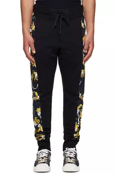 Графические трим-штаны Versace Jeans Couture, мультиколор