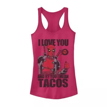 Графический бак для юниоров Marvel Deadpool I Love Tacos ко Дню святого Валентина Marvel