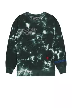 Графический свитер Kidsuper, зеленый