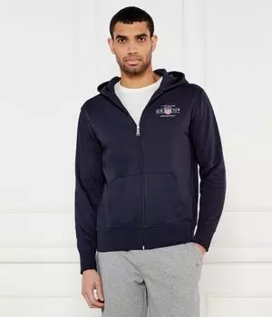 Графический свитер Regular fit Gant, синий