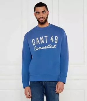 Графический свитер Relaxed fit Gant, синий