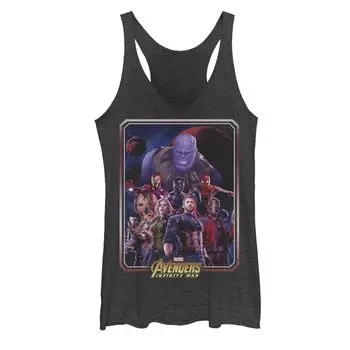 Графический танк группы Marvel Avengers Infinity War Group для юниоров Licensed Character