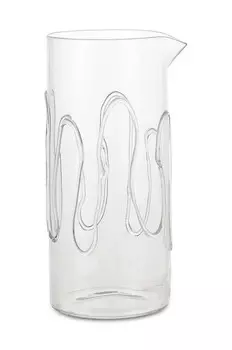 Графин для вина с каракулями ferm LIVING, прозрачный