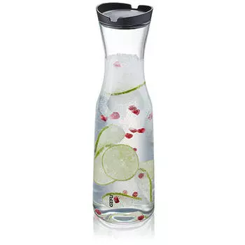 Графин Gefu, черный/прозрачный