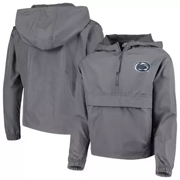 Графитовая ветровка Youth Champion Penn State Nittany Lions Pack & Go Champion